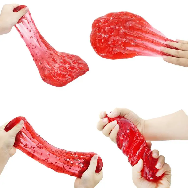 Slime Kit DIY Elastic Fruit Non-sticky For Kids Party