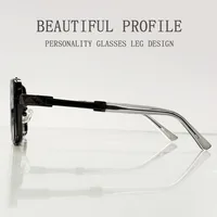 2025 Lunettes De Soleil carrées hommes luxe Vintage Lunettes De Soleil femmes à la mode rétro Lunettes De Soleil Hombre Lunette Soleil Femme 5