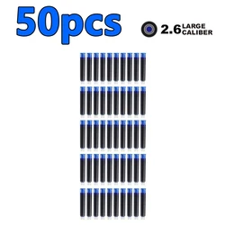 Premium Fountain Pen Ink Cartridge Set - Assorted Colors for Smooth and Effortless Writing (2.6mm 50pcs blue)
