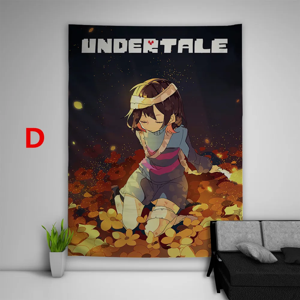 Undertale - Sans  Video Game Shirt - Undertale Sans - Tapestry
