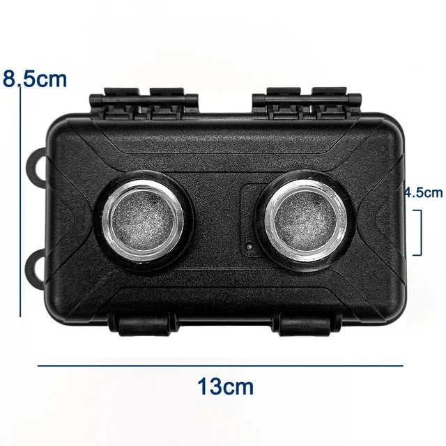 Mini Magnetic Key Holder Under Car Hide Key Box Waterproof Key Hider Rustproof Multifunctional Box for Spare Key GPS Locator 6