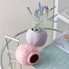 Cartoon Strawberry Vase Artificial Strawberry FlowerPot Flower Vase Fruit  Terrarium Flower Vase Home Decoration Accessories 4