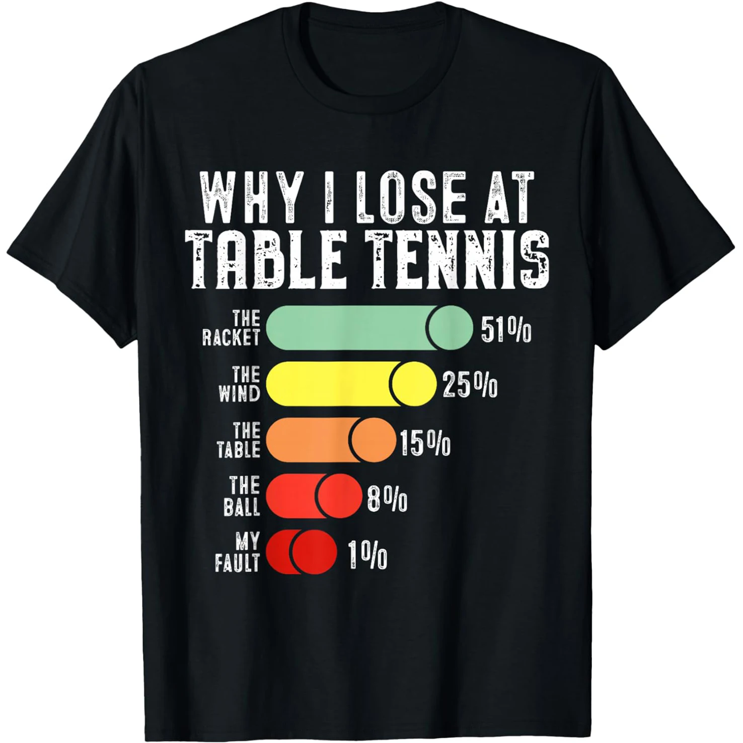 Tischtennis für Männer und Frauen, Tischtennisspieler-T-Shirts, Baumwolle, Humor, Streetwear, T-Shirt, kurzärmelig, Unisex, lockere Kleidung