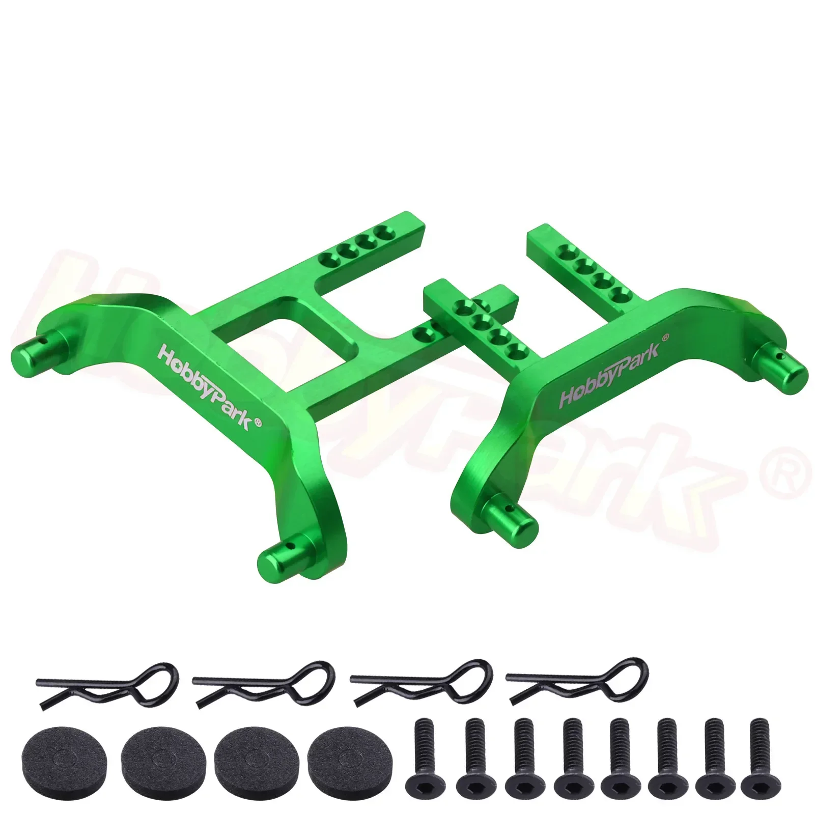 

Алюминиевые крепления для тела HobbyPark, передние и задние крепления для Traxxas 1/18, LaTrax Teton Desert Prerunner, запасные части 7615