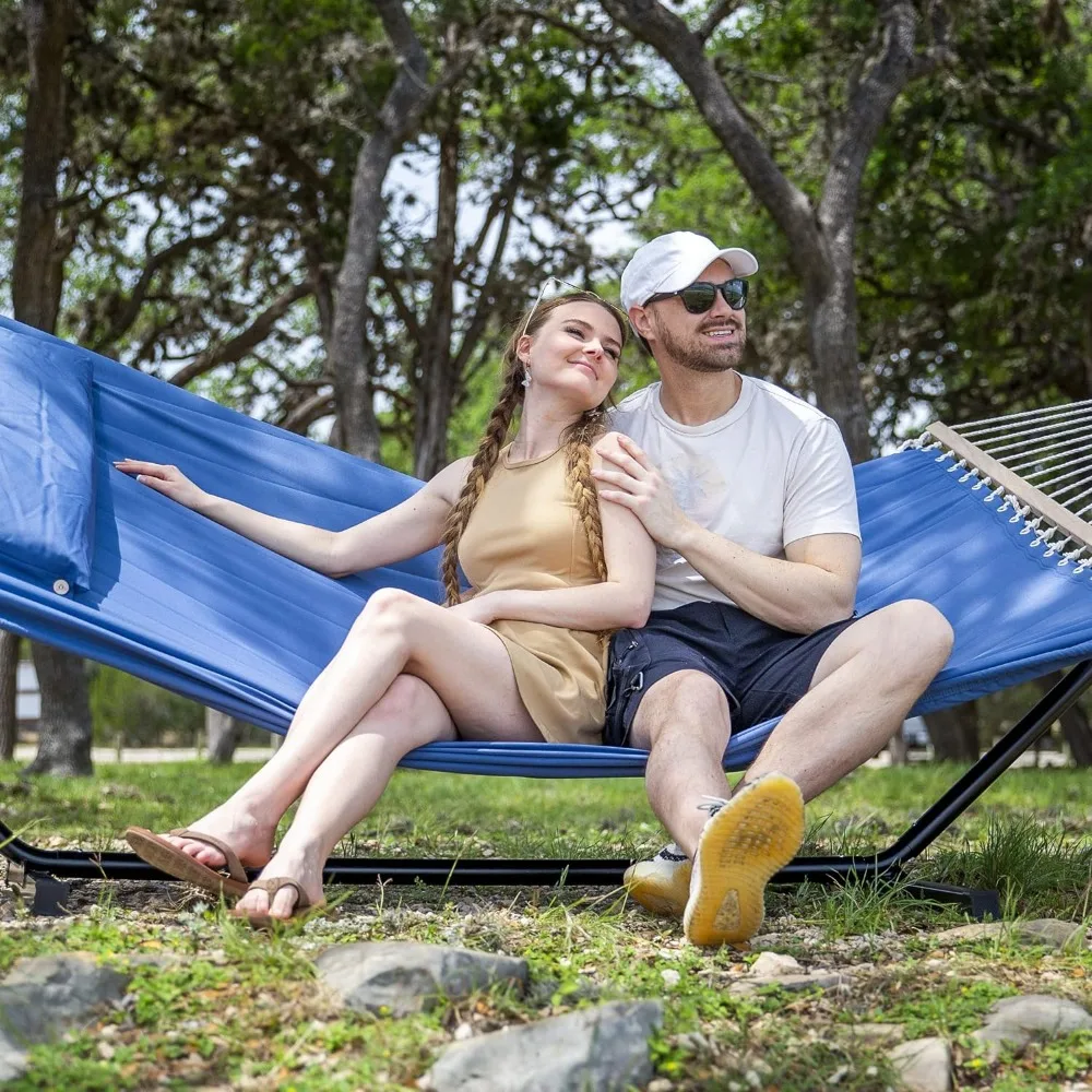 

Hammocks, Extra Large for Outside, Heavy Duty with Stands Included, Hammocks