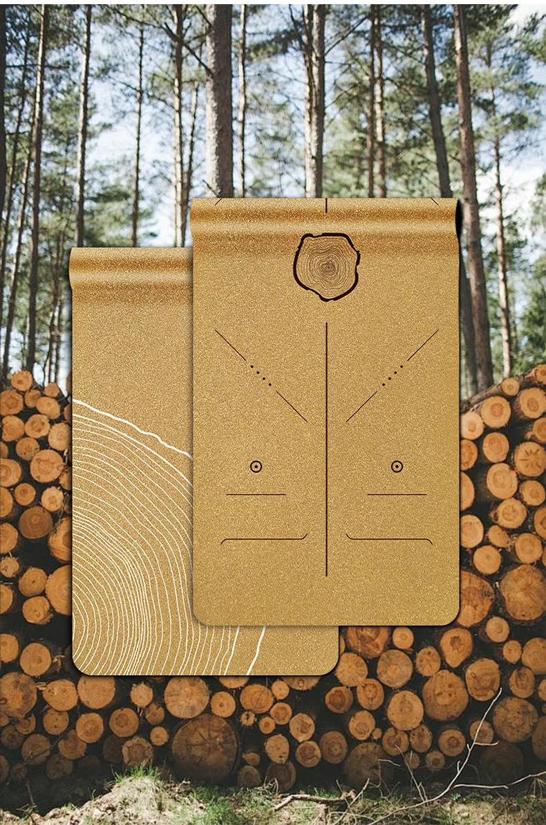 Non-slip yoga mat.