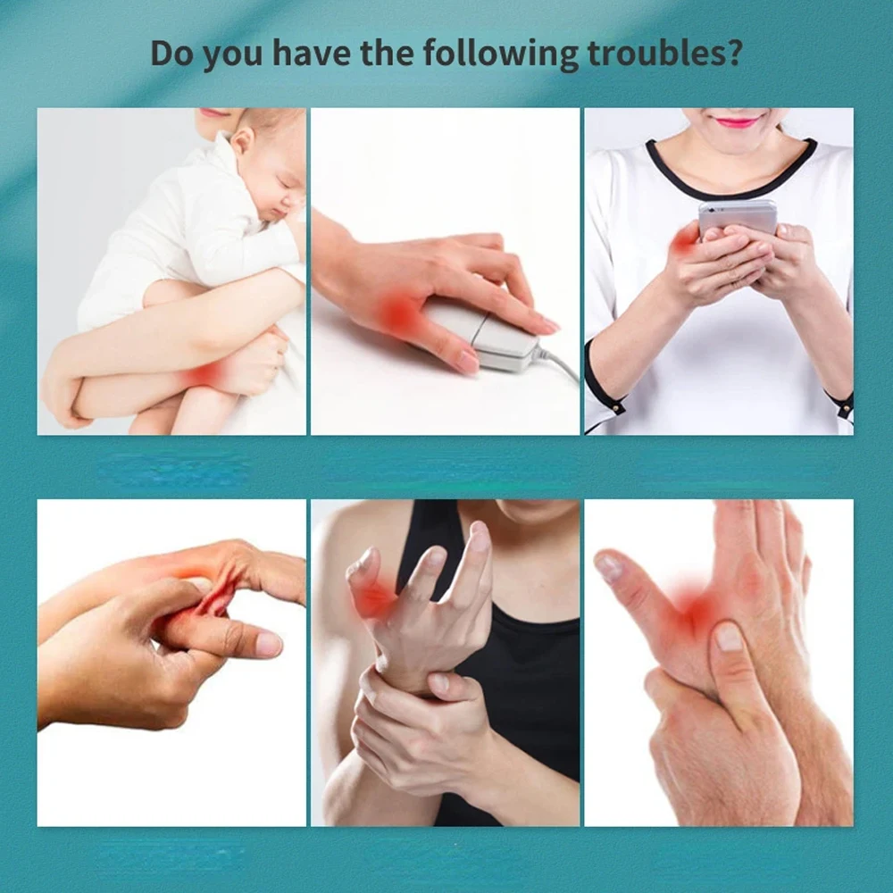 1Pcs Adjustable Compression Wrist Brace Thumb Support Spica Splint Left Right Thumb Arthritis Wrist Splint Sprained Pain