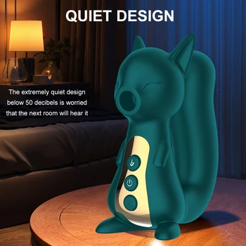 Squirrel Shape Licking Clitoris Stimulator Vibrators Tongue Sucker Nipple Vagina Vibrator For Women Masturbator Sucking Sex Toy 2