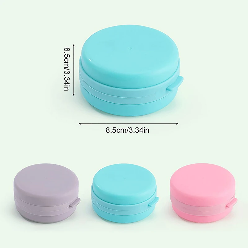 Portable Bathing Brush Hanging Bath Body Scrubber Soap Case Silicone Bathing Brush Massage Bath Brush Hair Tactile Brush 6