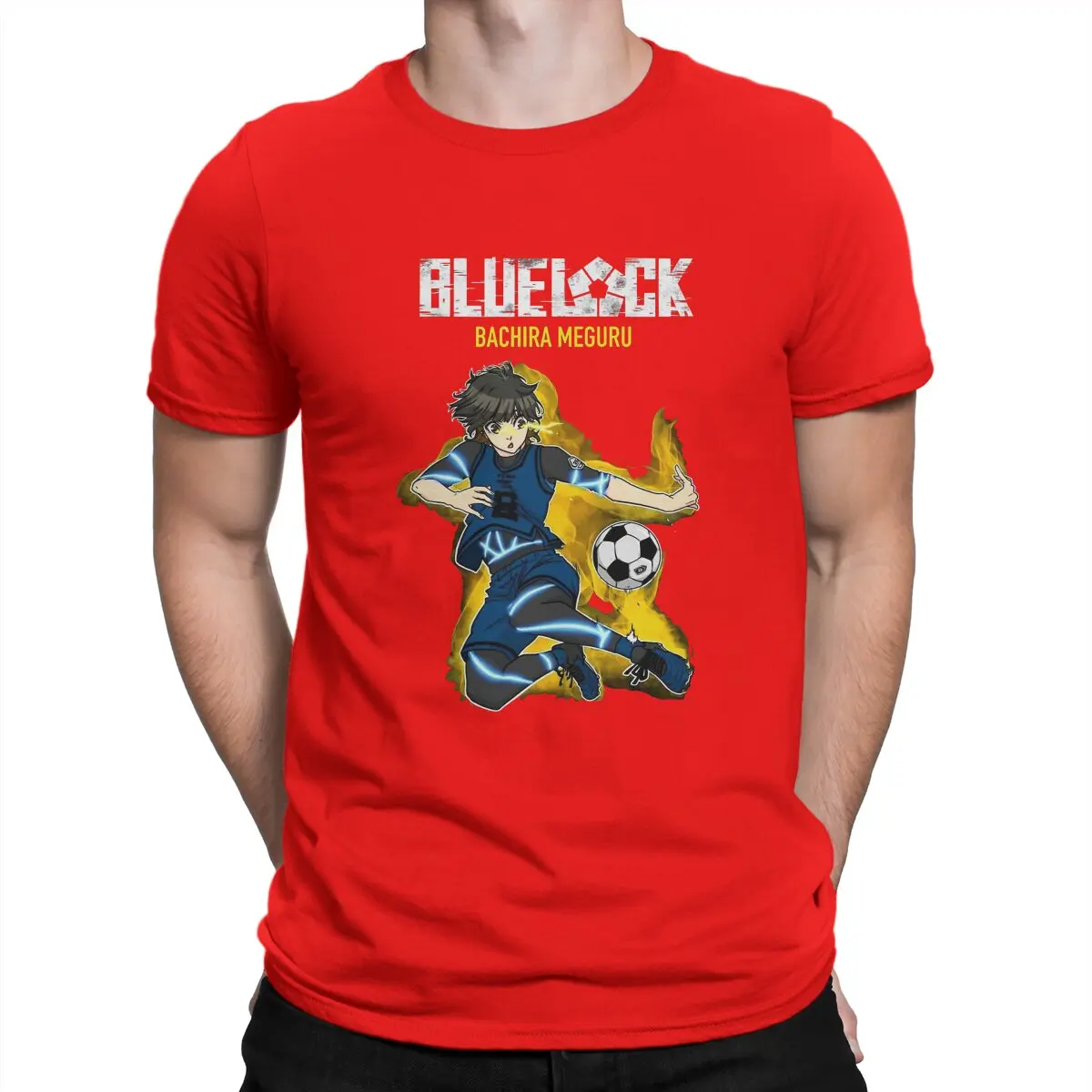 thumbnail image 1 of Camiseta de hombre Blue Lock Meguru Bachira, camiseta individualidad, sudaderas gráficas, nueva tendencia, 1 of 7