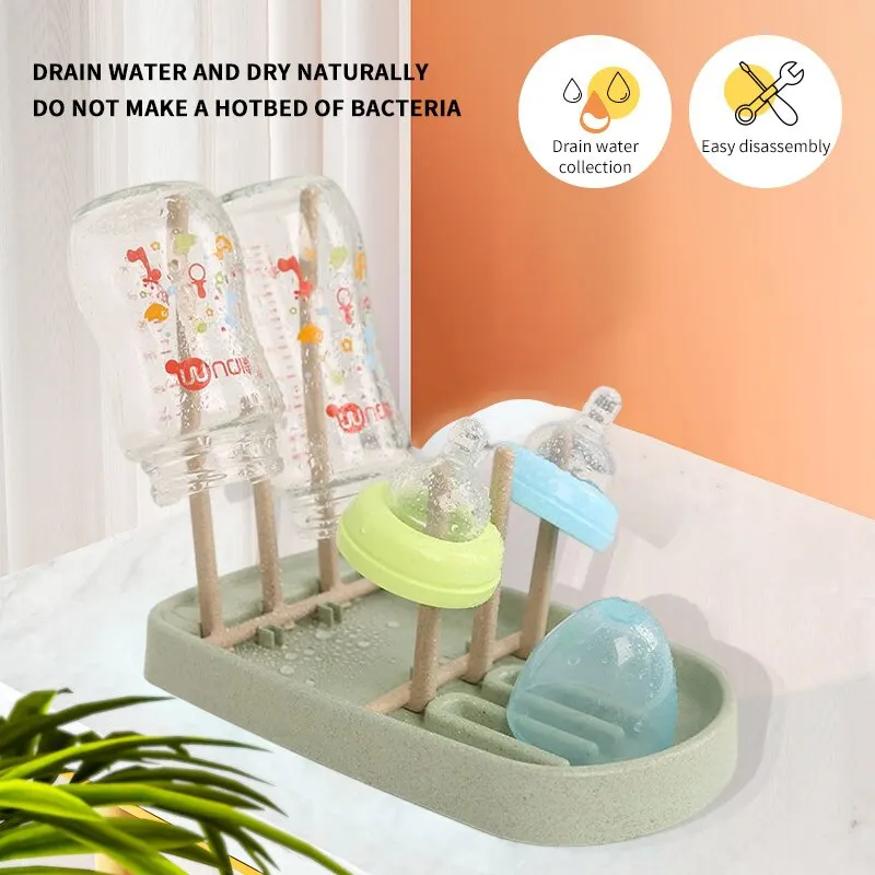 Multifunctional Portable Drying Frame Baby Bottle Holder Removable Drainage Stand bottle drying rack