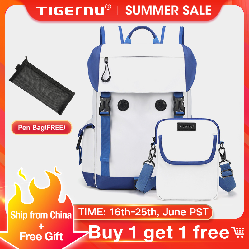 Tigernu School Backpacks For Men Bags For Removable With Shoulder Bags 14inch Laptop Backpacks Women Travel Backpack Bags Male