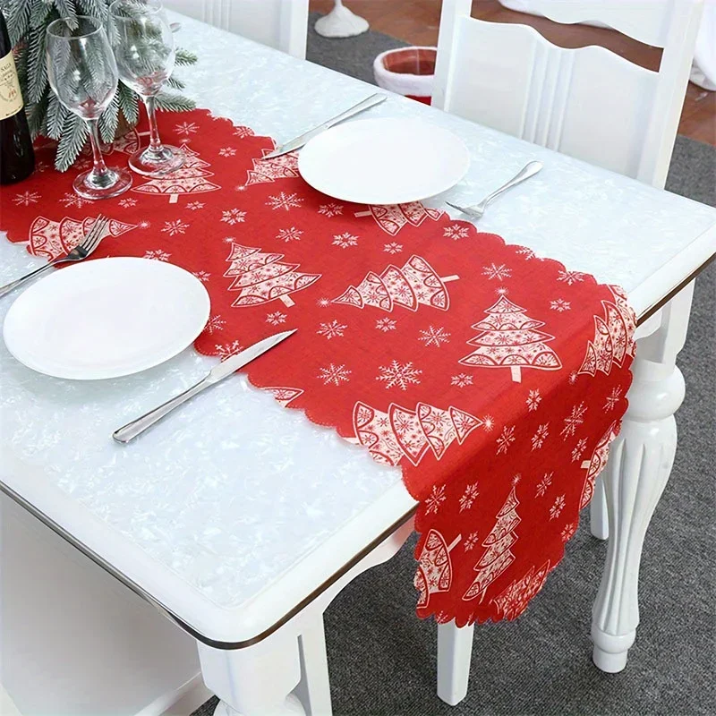 Christmas Decoration Tablecloth Creative Restaurant Hotel Printed Tablecloth