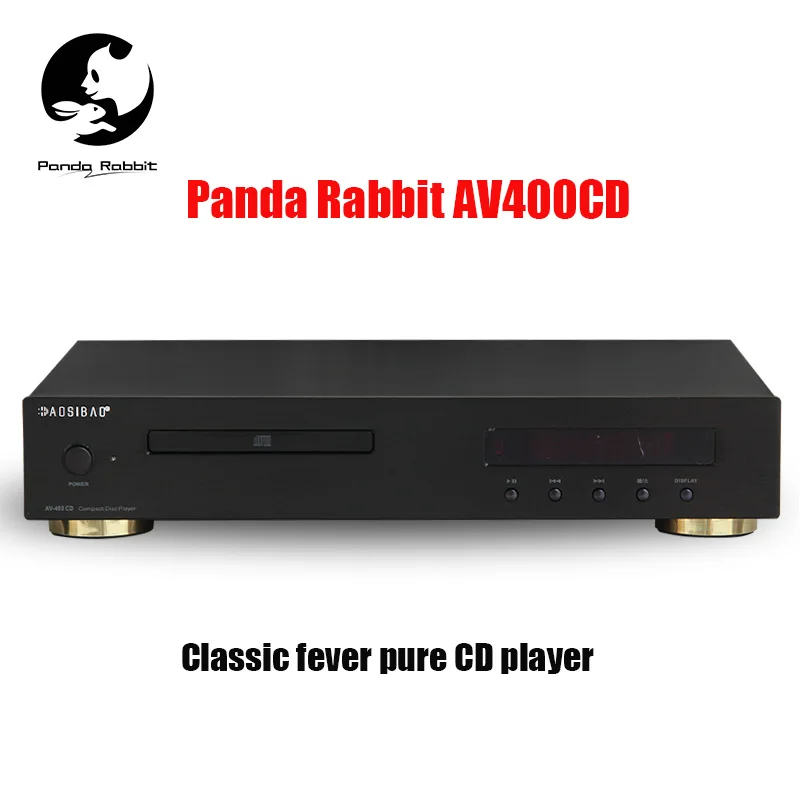 Panda Rabbit UK pure CD player fever high fidelity home HiFi lossless music USB Bluetooth vinyl disc player