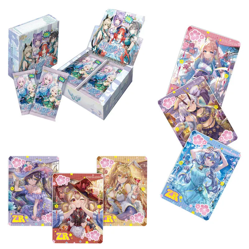 

Wholesales GoGoddess Story Collection Card Spddess Story Collection Cards Flower Girl Booster Box Rare Anime Girls Trading Cards