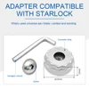 Home Starlock Interface Adapter With Screw Hex Wrench Quick Release Multi Tools Adapter Kit For Most Oscillating Saw-Blade 6