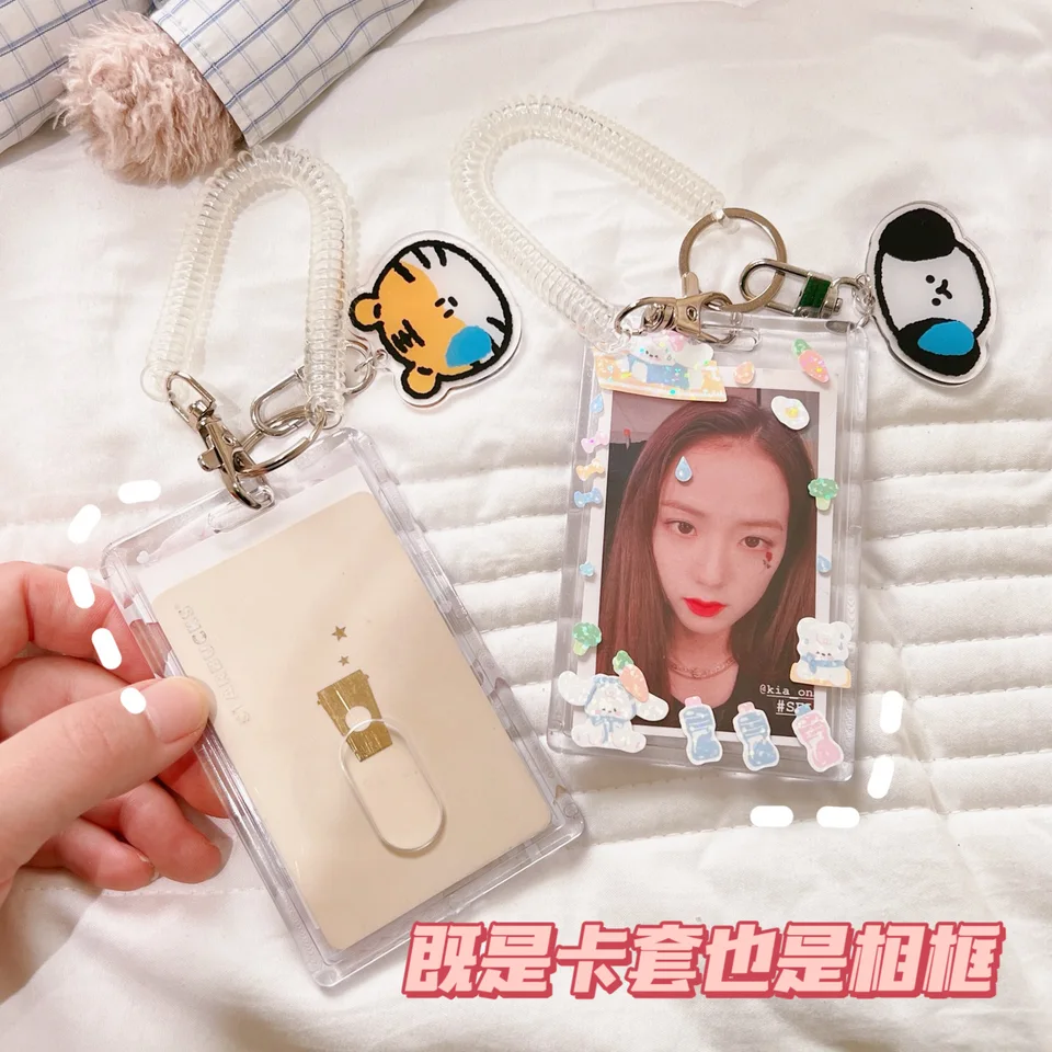 Porte-carte Kpop Porte-Carte Dessin Animé Kpop Pochette PVC