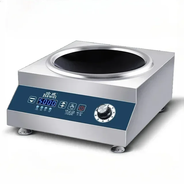 Commercial induction cooker - flat and concave dual mode, powerful electric frying and high-fire cooking electric frying stove