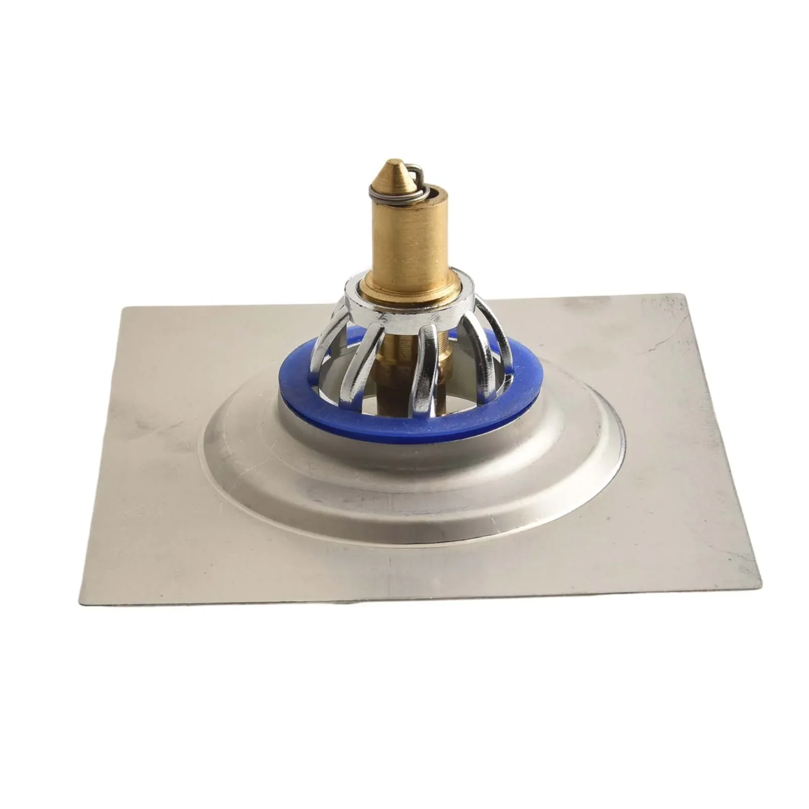 1pcs Shower Floor Drain Stainless Steel Square Floor Drain Strainer Dectable Anti-odor Drainer Core Bathroom Hardware