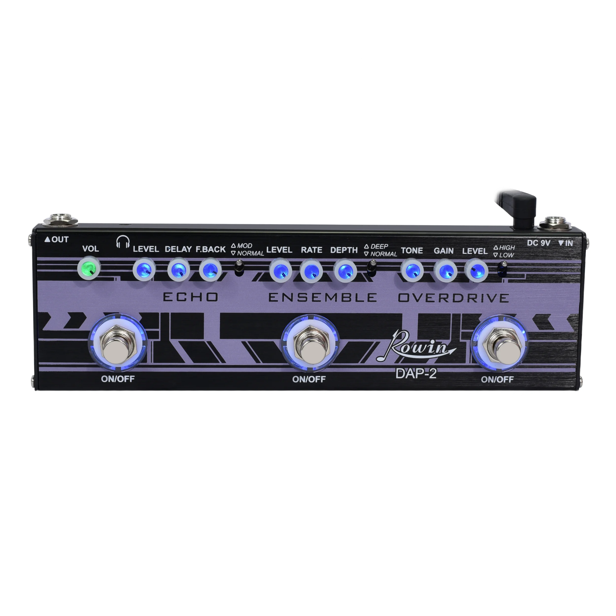 Routin DAP-3 エフェクターセット The Rowin Multi-Effects Pedal Range DAP-1 DAP-2 DAP-3 - YouTube