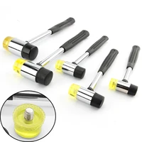 Double Face Tap Rubber Hammer 25mm 30mm 35mm 40mm 45mm Multifunctional Glazing Window Beads Hammers Nylon Head Rubber Mallet 1