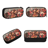 Team Fortress 2 Guitar Pencil Cases Big Capacity Pen Bags Pen Box Pencil Pouch For Boys Girls Students Stationery School Office 2