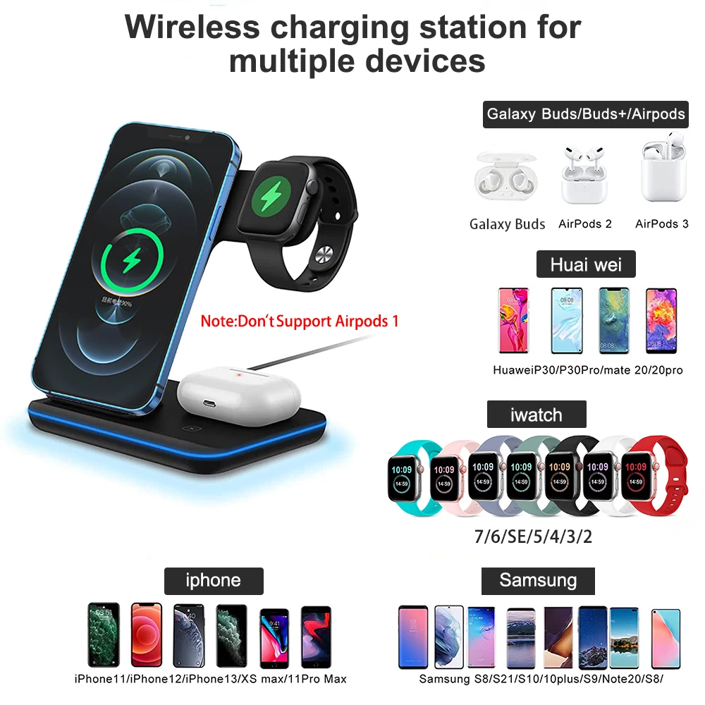 Charging Station Dock Airpods Charging Station Among Us Airpod