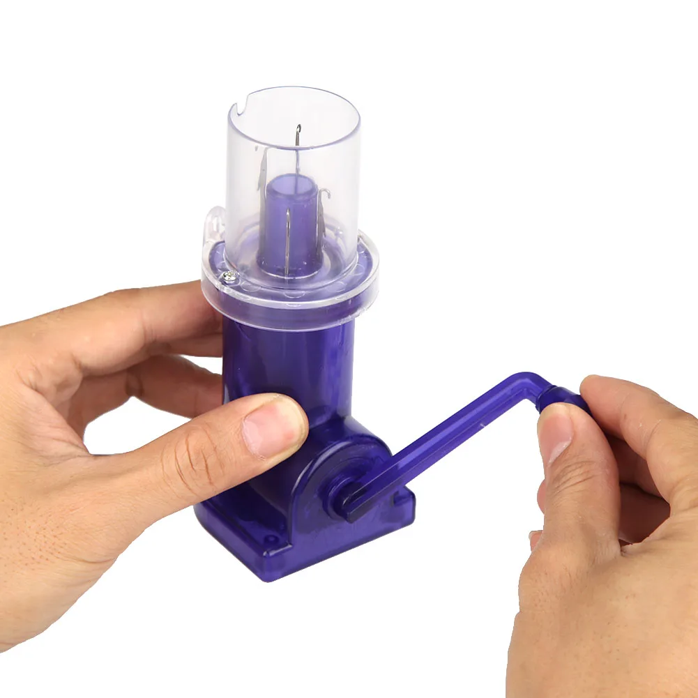 DIY Hand-operated Embellish-Knit Knitting Machine Spool Knitter Embellish Craft Bracelet Weave Tool Sewing Accessories