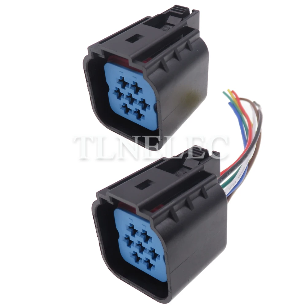 

7 Pin Way Car Wire Cable Socket with Wires Auto Wiring Terminal Connectors WPT-596(Tin) 3U2Z-14S411-YGA