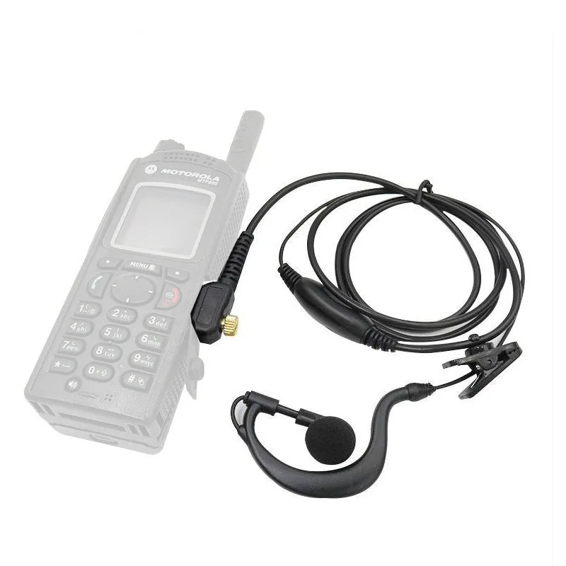 1 Pin G Forma Auricolare Auricolare Ptt Mic Per Motorola Tetra Mtp850 Mts850 Mth800 Mth850 Mth650 Walkie Talkie Parti Accessori