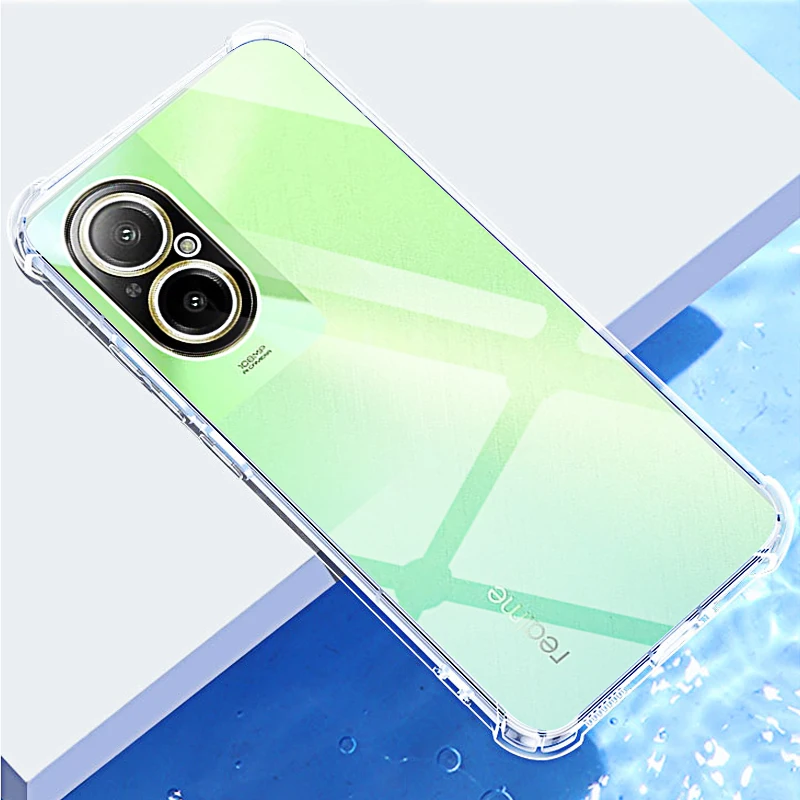 Transparent Anti-Scratch TPU Phone Protector Case - Safety Back Cover