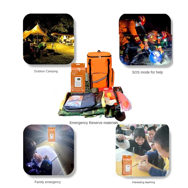 Five-year Storage Portable Light Long Battery Life Hydrodynamic Light Just Add Water Led Safety Environmental Friendly