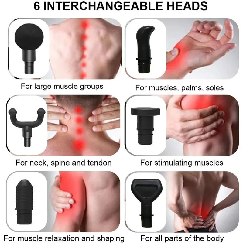 Muscle Massage Gun Deep Tissue Percussion Massager description image 5