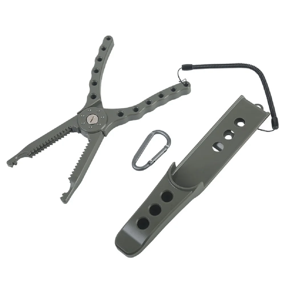 

Angling Fishing Pliers Multi-Tool Portable Fish Controller Tongs Portable Gripper Pliers Fishing Tackle Hook Remover Tools