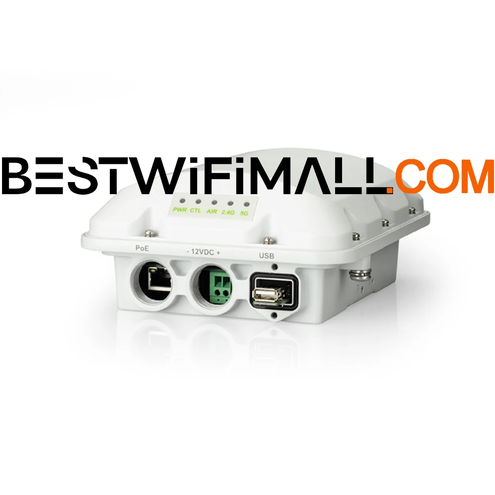 RUCKUS NETWORKS Unleashed T350d 9U1-T350-WW40 Outdoor Wireless Access Point 802.11AX 2x2:2 BeamFlex+ Dual-band 2x2:2 SU/MU-MIMO