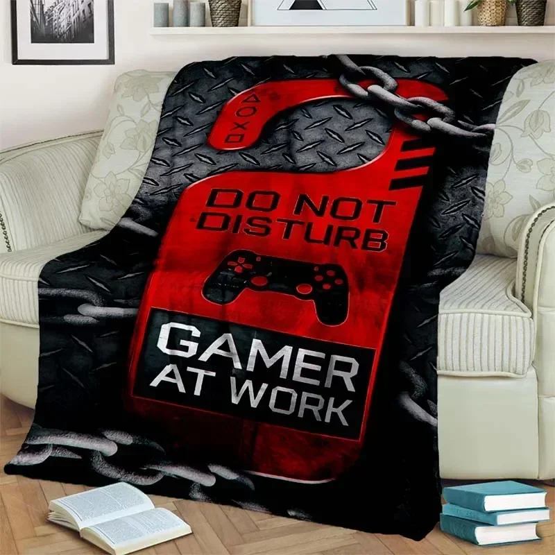 3D Cartoon Gaming machine，Gamepad  Regional Blanket,Fashion Soft Cozy Living room Bedroom Sofa Bed Travel Blanket Gift 5