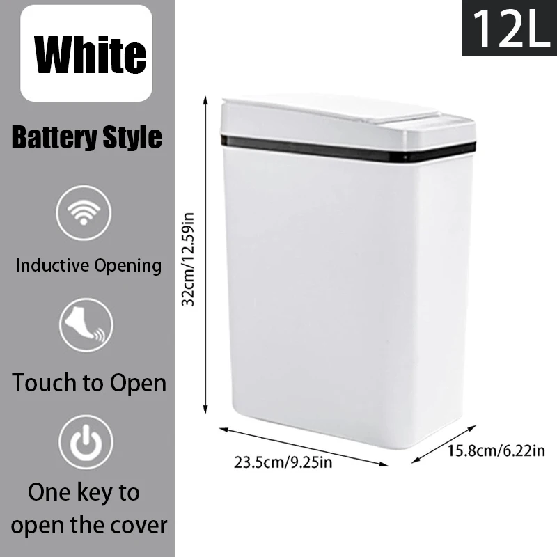 12L White Battery