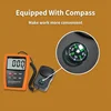 Solar Power Meter Visible Intensity Solar Radiometer Infrared Radiation Detector W/m2 and BTU unit selection Optical experiment 6