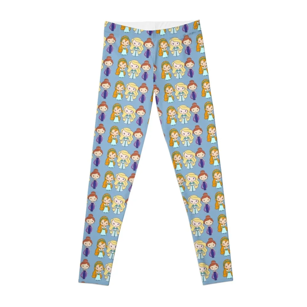 

Thumbelina, Odette, and Anastasia - Lil' CutiEs Leggings Sport shoes Women Leggings for fitness