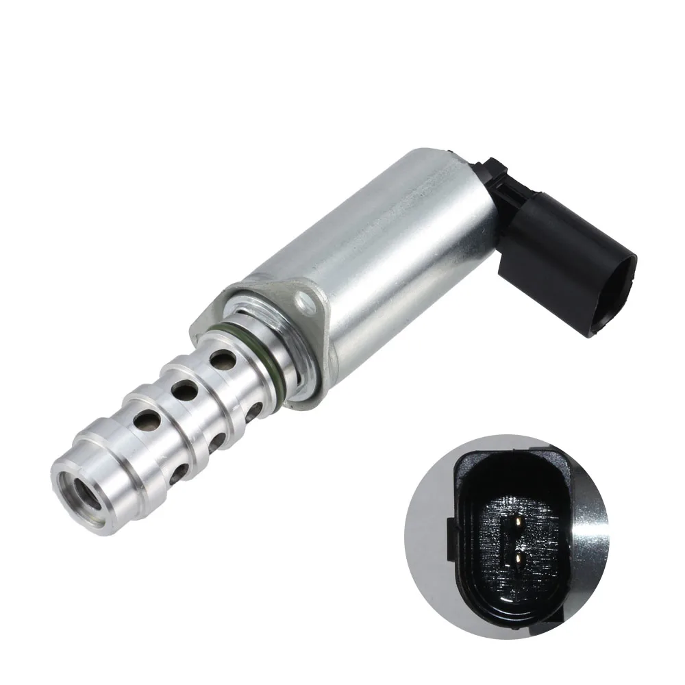Car Engine Oil Control Valve OE 06F109257A 06F109257C Variable Valve Timing VVT Solenoid for Automobile Fuel System Accessory