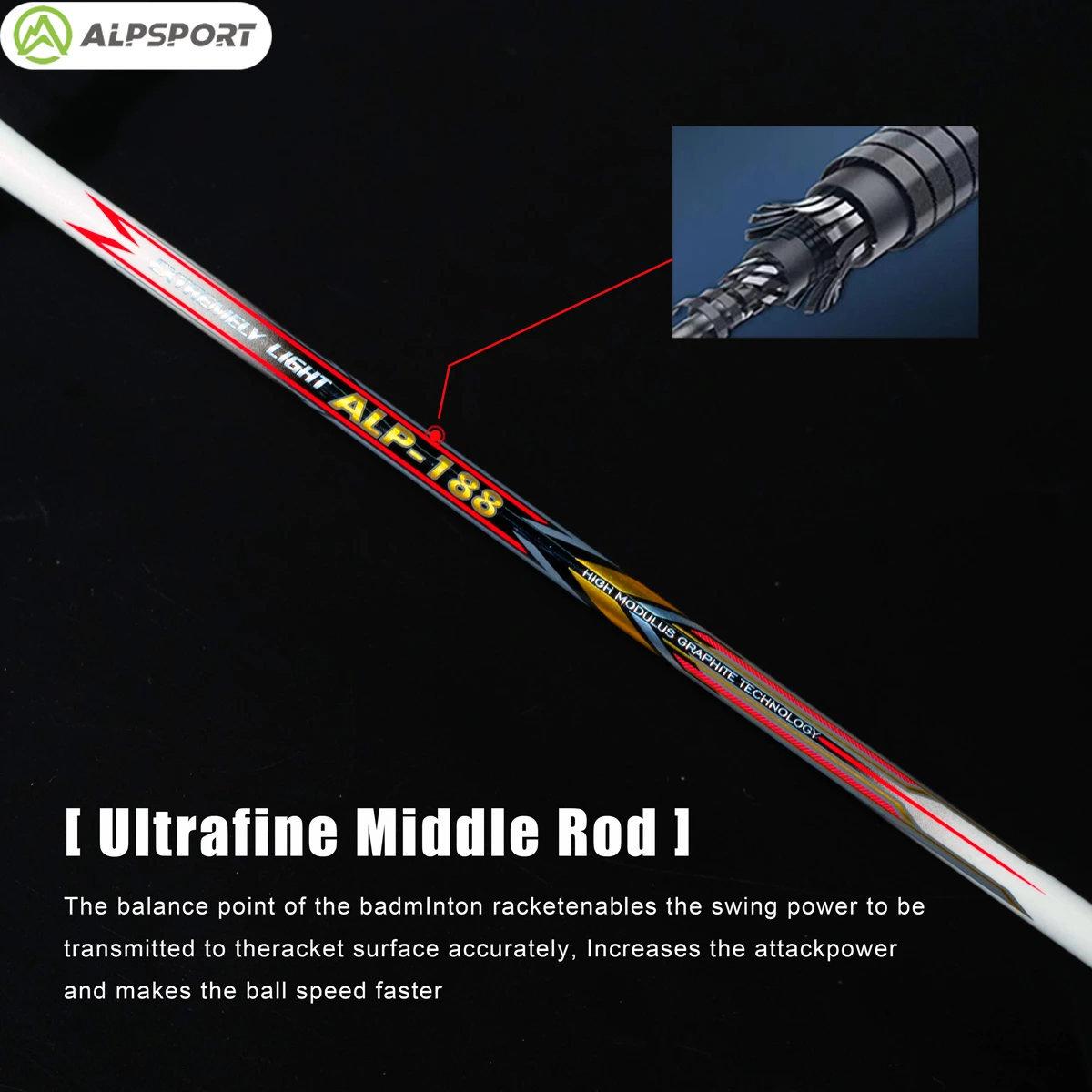 Badminton Racket Fast Rebound 5