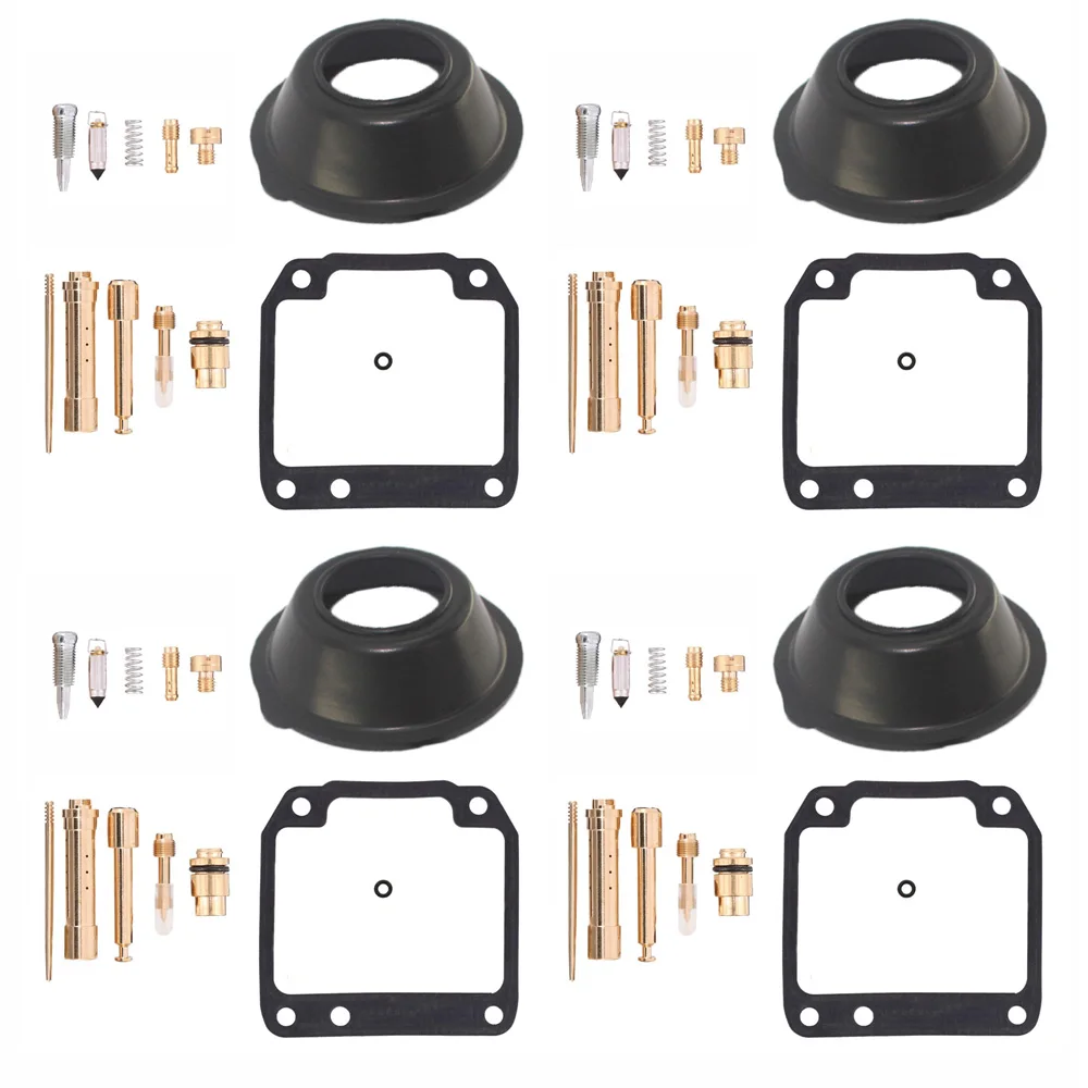 

XJR400 Repair Kit 4set for Yamaha XJR400 1993-1996 XJR 400 Motorcycle carburetor plunger diaphragm