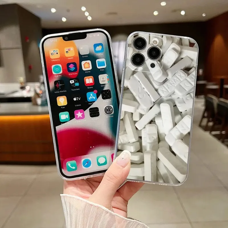 Chill Pill Shockproof Transparent Phone Case - Funny Design