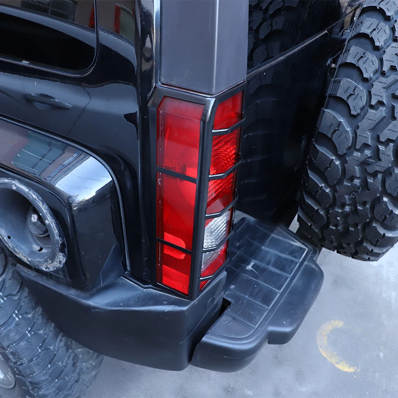

Черный Задний фонарь из нержавеющей стали для Hummer H3 2005-2009