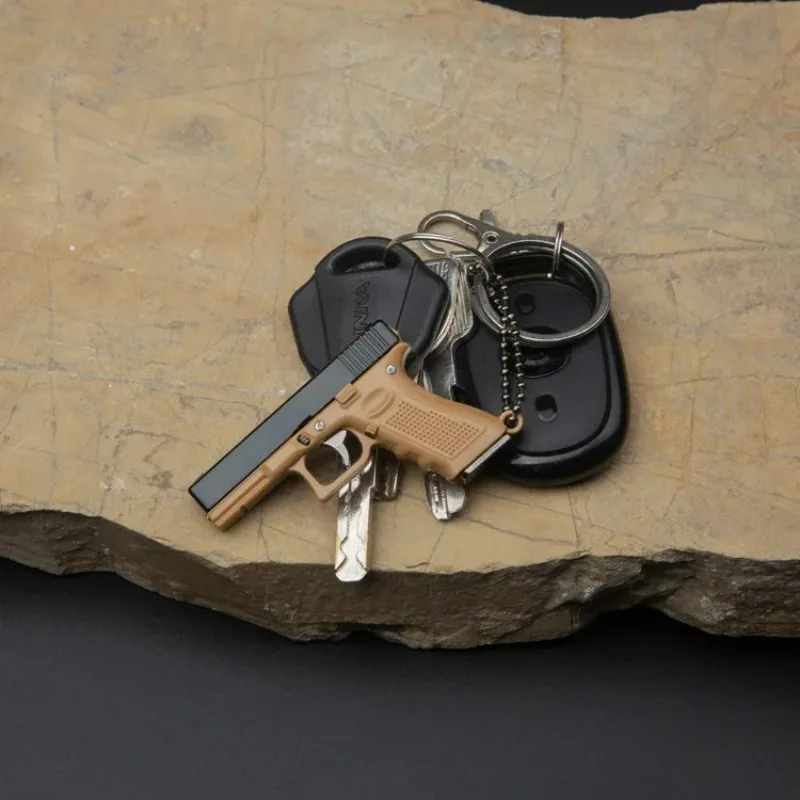 1: 3 Detachable Alloy + Nylon Tti G34 Keychain Gun Toy Model (can Not Shoot) 2024 Christmas boys gifts,, pendants gifts 6