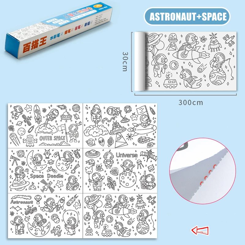 SEWACC 2 Rolos Rolo De Papel De Desenho De Grafite Para Colorir Cartazes  Para Papel Rolo Para Colorir Cartaz Adesivo Desenho Rolo De Desenho Espaço