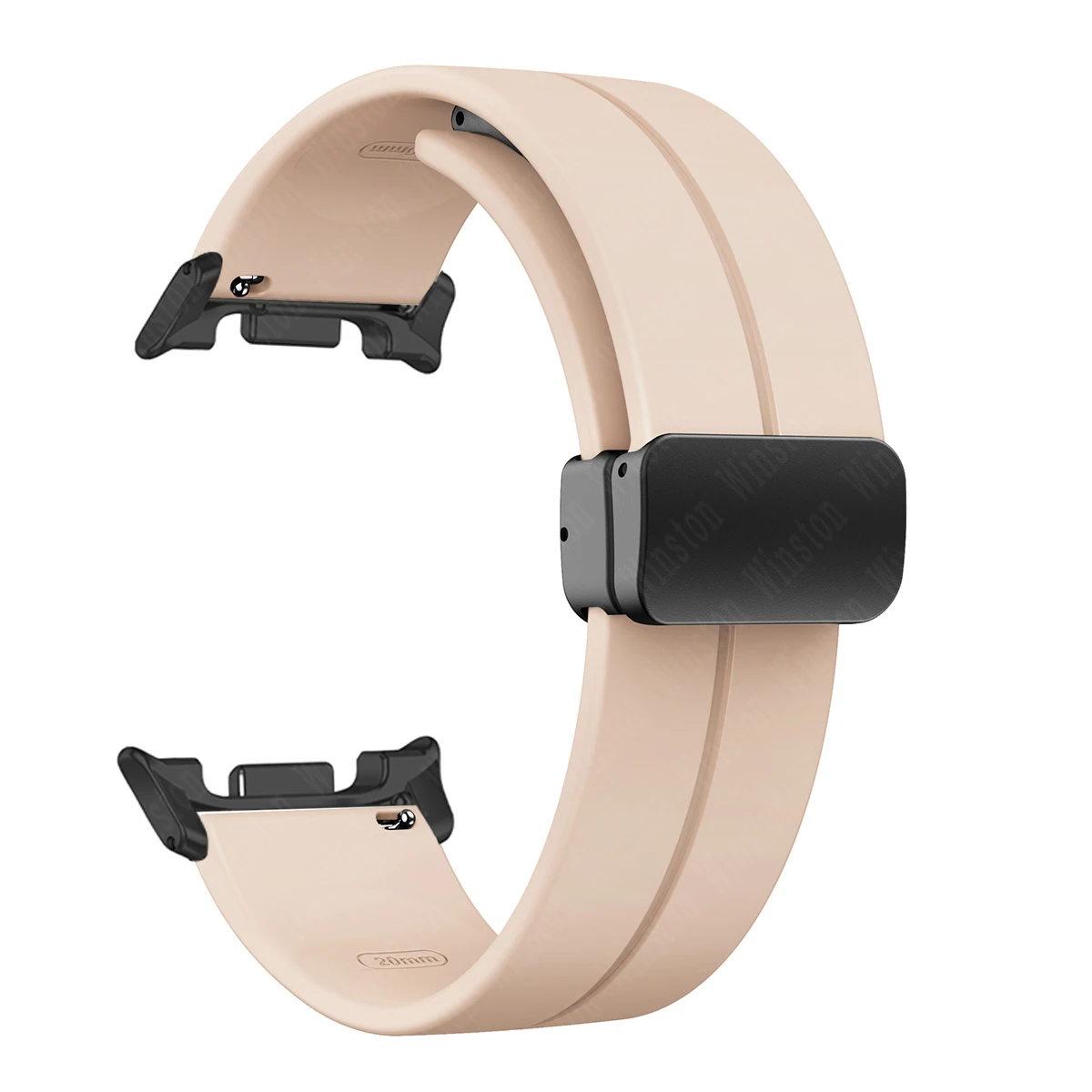 Magnetic Buckle Silicone Watch Band - Universal Fit