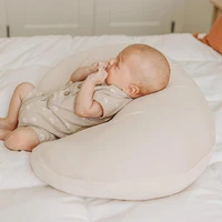 2PCS Baby Nursing Pillow Cover Printing Design Removable U Shape Breastfeeding Pillow Sleeve Ultra Soft Slipcover 2