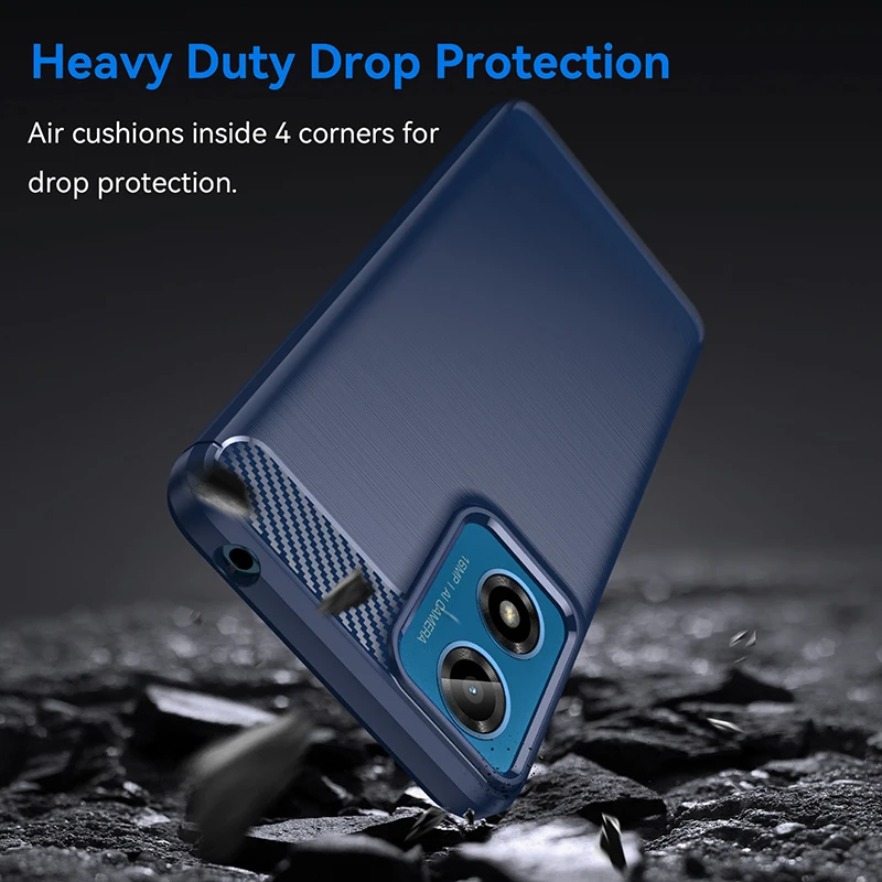 Shockproof Soft Simple Style Men's Rugged Durable Phone Case