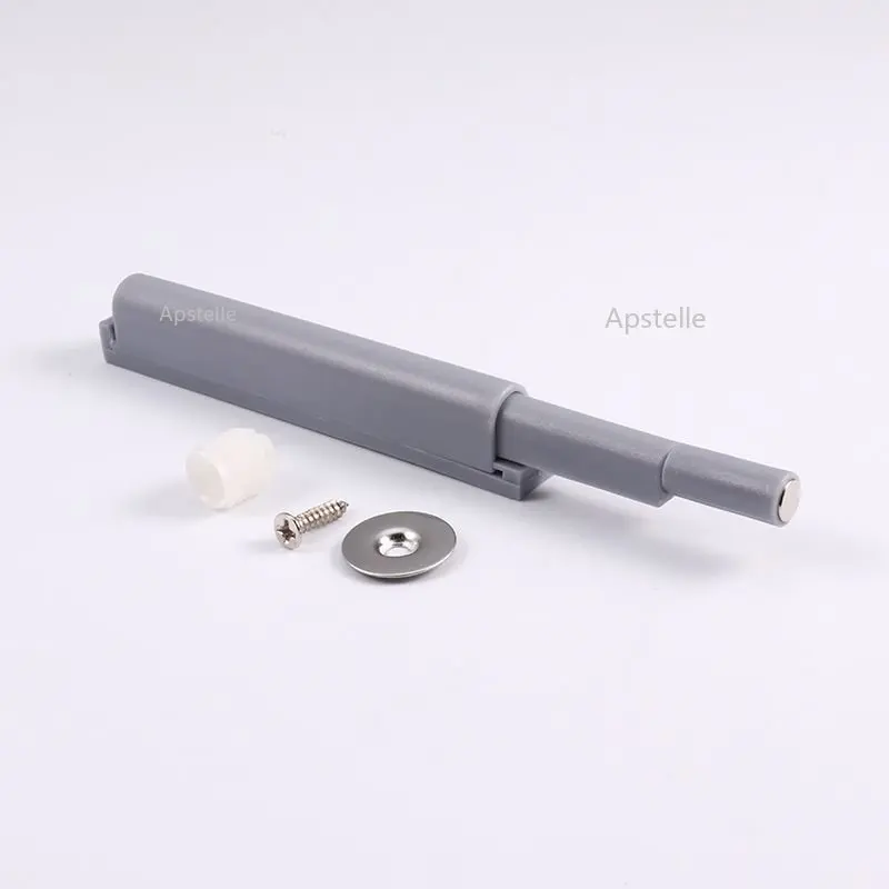 Cabinet Door Rebounder Press Type Handle Free Press Type Wardrobe Door Spring Pusher Touch Bead Touch Magnetic Self Spring